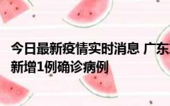 今日最新疫情实时消息 广东东莞：11月8日0-15时，大朗镇新增1例确诊病例