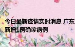 今日最新疫情实时消息 广东东莞：11月8日0-15时，大朗镇新增1例确诊病例