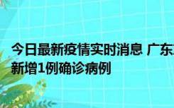 今日最新疫情实时消息 广东东莞：11月8日0-15时，大朗镇新增1例确诊病例