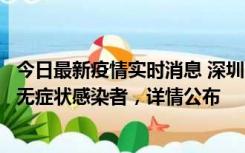 今日最新疫情实时消息 深圳11月8日新增1例确诊病例和2例无症状感染者，详情公布