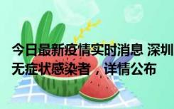 今日最新疫情实时消息 深圳11月8日新增1例确诊病例和2例无症状感染者，详情公布