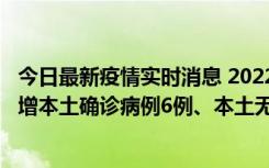 今日最新疫情实时消息 2022年11月8日0时至24时山东省新增本土确诊病例6例、本土无症状感染者64例