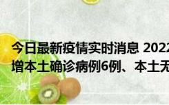 今日最新疫情实时消息 2022年11月8日0时至24时山东省新增本土确诊病例6例、本土无症状感染者64例