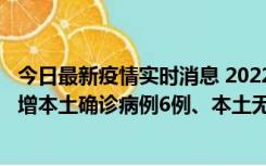 今日最新疫情实时消息 2022年11月8日0时至24时山东省新增本土确诊病例6例、本土无症状感染者64例