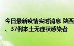 今日最新疫情实时消息 陕西11月9日新增12例本土确诊病例、37例本土无症状感染者