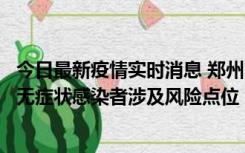 今日最新疫情实时消息 郑州市通报新增新冠肺炎确诊病例和无症状感染者涉及风险点位