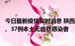 今日最新疫情实时消息 陕西11月9日新增12例本土确诊病例、37例本土无症状感染者