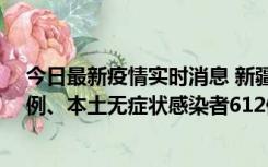 今日最新疫情实时消息 新疆乌鲁木齐新增本土确诊病例29例、本土无症状感染者612例