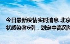 今日最新疫情实时消息 北京通州区新增确诊病例2例、无症状感染者6例，划定中高风险区