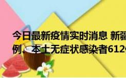 今日最新疫情实时消息 新疆乌鲁木齐新增本土确诊病例29例、本土无症状感染者612例