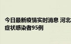 今日最新疫情实时消息 河北11月10日新增确诊病例1例、无症状感染者95例