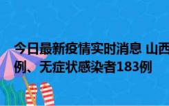 今日最新疫情实时消息 山西11月10日新增本土确诊病例53例、无症状感染者183例