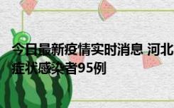 今日最新疫情实时消息 河北11月10日新增确诊病例1例、无症状感染者95例