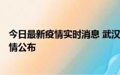 今日最新疫情实时消息 武汉新增确诊1例、无症状31例，详情公布