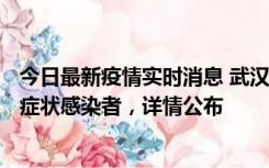 今日最新疫情实时消息 武汉新增1例本土确诊病例、37例无症状感染者，详情公布