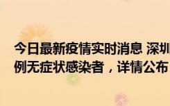 今日最新疫情实时消息 深圳11月11日新增2例确诊病例和5例无症状感染者，详情公布