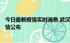 今日最新疫情实时消息 武汉新增确诊1例、无症状31例，详情公布