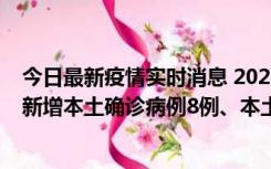 今日最新疫情实时消息 2022年11月11日0时至24时山东省新增本土确诊病例8例、本土无症状感染者139例