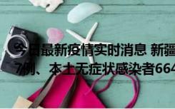 今日最新疫情实时消息 新疆乌鲁木齐市新增本土确诊病例27例、本土无症状感染者664例