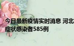 今日最新疫情实时消息 河北11月12日新增确诊病例4例、无症状感染者585例