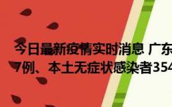 今日最新疫情实时消息 广东11月12日新增本土确诊病例727例、本土无症状感染者3541例