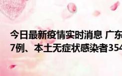 今日最新疫情实时消息 广东11月12日新增本土确诊病例727例、本土无症状感染者3541例