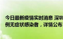 今日最新疫情实时消息 深圳11月12日新增5例确诊病例和9例无症状感染者，详情公布