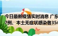 今日最新疫情实时消息 广东11月12日新增本土确诊病例727例、本土无症状感染者3541例