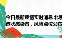 今日最新疫情实时消息 北京昌平新增7名确诊病例和6名无症状感染者，风险点位公布