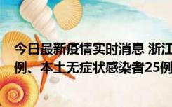 今日最新疫情实时消息 浙江11月12日新增本土确诊病例11例、本土无症状感染者25例