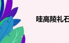 哇高陵礼石有什么用？