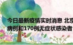 今日最新疫情实时消息 北京11月13日新增237例本土确诊病例和170例无症状感染者