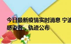 今日最新疫情实时消息 宁波新增2例确诊病例、6例无症状感染者，轨迹公布