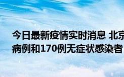 今日最新疫情实时消息 北京11月13日新增237例本土确诊病例和170例无症状感染者