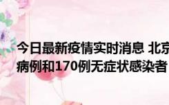 今日最新疫情实时消息 北京11月13日新增237例本土确诊病例和170例无症状感染者