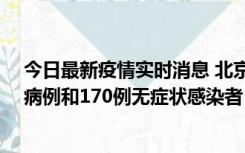 今日最新疫情实时消息 北京11月13日新增237例本土确诊病例和170例无症状感染者