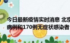 今日最新疫情实时消息 北京11月13日新增237例本土确诊病例和170例无症状感染者