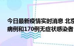 今日最新疫情实时消息 北京11月13日新增237例本土确诊病例和170例无症状感染者