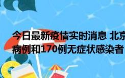 今日最新疫情实时消息 北京11月13日新增237例本土确诊病例和170例无症状感染者