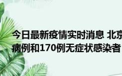 今日最新疫情实时消息 北京11月13日新增237例本土确诊病例和170例无症状感染者