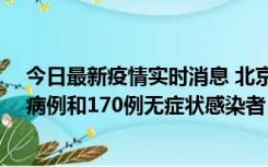 今日最新疫情实时消息 北京11月13日新增237例本土确诊病例和170例无症状感染者