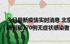 今日最新疫情实时消息 北京11月13日新增237例本土确诊病例和170例无症状感染者