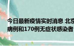 今日最新疫情实时消息 北京11月13日新增237例本土确诊病例和170例无症状感染者