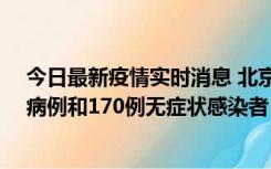 今日最新疫情实时消息 北京11月13日新增237例本土确诊病例和170例无症状感染者