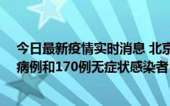 今日最新疫情实时消息 北京11月13日新增237例本土确诊病例和170例无症状感染者