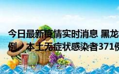 今日最新疫情实时消息 黑龙江11月14日新增本土确诊病例5例、本土无症状感染者371例