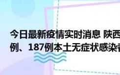 今日最新疫情实时消息 陕西11月14日新增40例本土确诊病例、187例本土无症状感染者