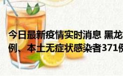 今日最新疫情实时消息 黑龙江11月14日新增本土确诊病例5例、本土无症状感染者371例