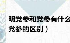 明党参和党参有什么区别（熟党参和党参 明党参的区别）