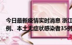 今日最新疫情实时消息 浙江11月14日新增本土确诊病例17例、本土无症状感染者35例